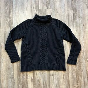 lululemon athletica Black Knit Sweatshirt